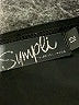 Sympli Solid Black Casual Dress Size 12 - photo 7