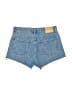Denim Forum 100% Cotton Blue Denim Shorts Size 26 waist - photo 2