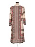 Unbranded Print Tan Casual Dress Size L (estimated) - photo 2