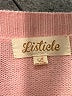 Listicle Floral Pink Pullover Sweater Size L - photo 7