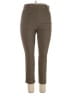 Rafaella Brown Active Pants Size 14 - photo 1