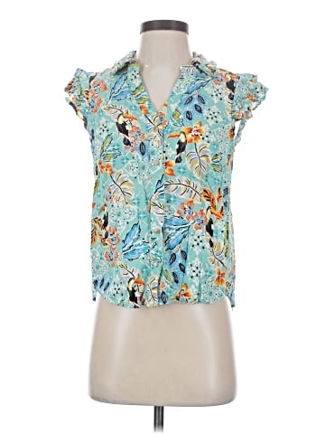 Democracy Short Sleeve Blouse (view 1)