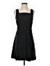 Theory Solid Black Casual Dress Size 2 - photo 1