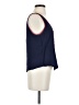 Love 21 100% Silk Blue Sleeveless Silk Top Size S - photo 4