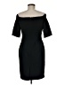 Milly Solid Black Cocktail Dress Size 6 - photo 2
