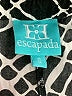 Escapada 100% Rayon Print Black Shorts Size S - photo 3