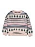 Holiday Time 100% Polyester Print Tan Pullover Sweater Size 10 - 12 - photo 1