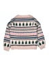 Holiday Time 100% Polyester Print Tan Pullover Sweater Size 10 - 12 - photo 2