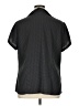 Bay Studio Polka Dots Black Short Sleeve Blouse Size 1X - photo 2