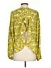 Robert Rodriguez 100% Polyester Yellow Long Sleeve Blouse Size S - photo 2