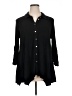 Dex Black 3/4 Sleeve Button-Down Shirt Size XL - photo 1