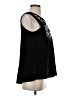 THML Black Sleeveless Blouse Size S - photo 4