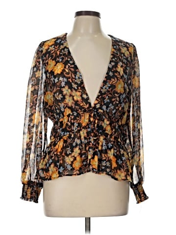 Old Navy Long Sleeve Blouse (view 1)