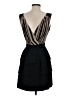 Armani Exchange 100% Polyester Stripes Black Cocktail Dress Size 2 - photo 2