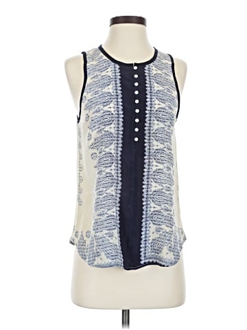 Fifteen Twenty Sleeveless Silk Top (view 1)