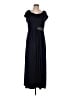 Alex Evenings Black Cocktail Dress Size 12 Petite - photo 1