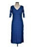 CHRIS McLaughlin Blue Cocktail Dress Size 12 - photo 1