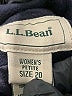 L.L.Bean Black Coat Size 20 Petite - photo 6