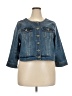 Torrid Blue Denim Jacket Size 3X Plus (3) - photo 1