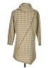 MULTIPLES Houndstooth Tan Casual Dress Size S - photo 2