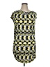 Alfani 100% Polyester Graphic Yellow Casual Dress Size XL - photo 1
