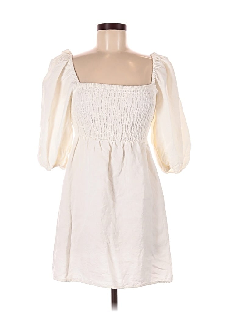 Pre-owned Tuckernuck Casual Dress In Ivory