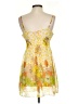 She's Cool 100% Polyester Print Yellow Cocktail Dress Size S - photo 2