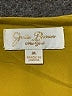 Julie Brown 100% Polyester Yellow 3/4 Sleeve Blouse Size M - photo 4