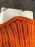 H&M Orange Turtleneck Sweater Size S - photo 7