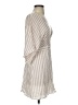 Fab'rik 100% Rayon Stripes Ivory Casual Dress Size S - photo 4