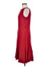 Sandra Darren Solid Red Cocktail Dress Size 8 - photo 5