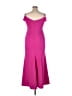 NW Nightway 100% Polyester Pink Cocktail Dress Size 14 (petite) - photo 2