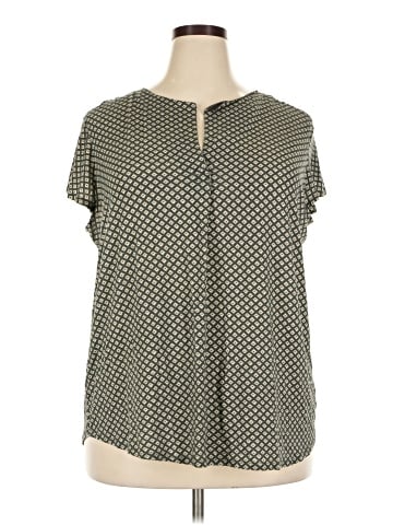 Jaclyn Smith Short Sleeve Blouse (view 1)