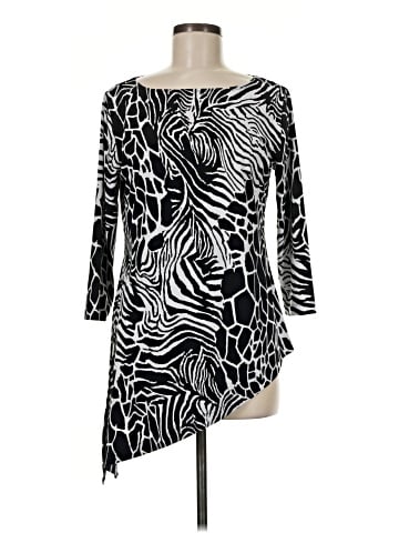 Travelers by Chico's 3/4 Sleeve Blouse (view 1)