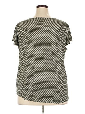 Jaclyn Smith Short Sleeve Blouse (view 2)