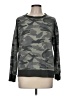 Splendid Camo Gray Sweatshirt Size M - photo 1