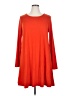 Old Navy Solid Orange Casual Dress Size XL - photo 1