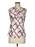 Kasper 100% Polyester Ivory Sleeveless Blouse Size M (petite) - photo 1