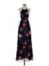 Lulus 100% Polyester Floral Blue Casual Dress Size S - photo 1