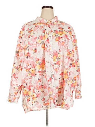 Gloria Vanderbilt 3/4 Sleeve Blouse (view 1)