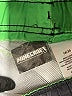 Minecraft 100% Polyester Green Board Shorts Size 18 - 20 - photo 3