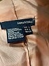 Zara 100% Leather Tan Trenchcoat Size L - photo 6