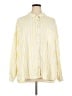 Universal Thread Stripes Yellow Long Sleeve Button-Down Shirt Size 3X - photo 1
