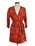 Rory Beca 100% Silk Orange Cocktail Dress Size M - photo 1