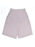 H&M 100% Polyester Solid Ivory Shorts Size 2 - photo 2