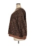 Nike 100% Polyester Animal Print Brown Pullover Sweater Size 3X - photo 5