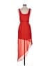 Silence and Noise 100% Polyester Color Block Red Cocktail Dress Size S - photo 1