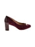 Talbots Burgundy Heels Size 6 1/2 - photo 1