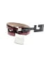 Another Line 100% Polyurethane Burgundy Belt Size S - photo 1