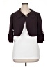 S.L. Fashions 100% Polyester Burgundy Jacket Size 14 - photo 1